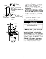 Предварительный просмотр 16 страницы A.O. Smith GAS WATER HEATER Installation Instructions And Use & Care Manual