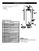 Предварительный просмотр 36 страницы A.O. Smith GAS WATER HEATER Installation Instructions And Use & Care Manual