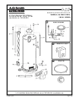 A.O. Smith GCV/XCV 65/65L Parts List предпросмотр