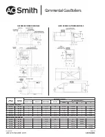 Предварительный просмотр 2 страницы A.O. Smith GENESIS GW-400 Specification Sheet