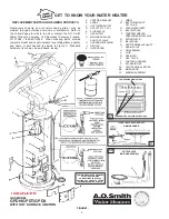 Предварительный просмотр 2 страницы A.O. Smith GPDH Owner'S Manual