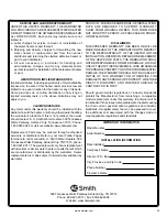 Preview for 59 page of A.O. Smith GPVL Series Installation And Operating Manual