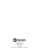 Preview for 60 page of A.O. Smith GPVL Series Installation And Operating Manual