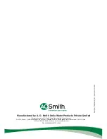 Предварительный просмотр 24 страницы A.O. Smith HSE-SDS 6 User Manual