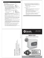 Preview for 3 page of A.O. Smith HSE-SHS User Manual