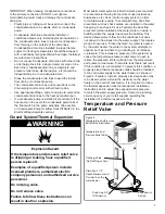 Предварительный просмотр 7 страницы A.O. Smith Hybrid ElectricHeat Pump Water Heater Manual