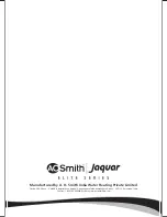 Предварительный просмотр 20 страницы A.O. Smith Jaguar HSE-SCJ-006 User Manual