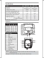 Предварительный просмотр 3 страницы A.O. Smith Jaguar HSE-SCJ-015 User Manual