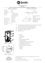 Предварительный просмотр 5 страницы A.O. Smith MEV 50 SC Instruction Manual