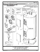 A.O. Smith PEC/TE-120 Parts List предпросмотр