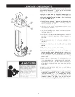 Preview for 29 page of A.O. Smith Power Direct ventedGasModels Instruction Manual