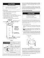 Предварительный просмотр 10 страницы A.O. Smith PXHT Instruction Manual