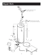 Предварительный просмотр 38 страницы A.O. Smith Residential Power Vent Gas Water Heaters with Hot Surface Ignition Instruction Manual