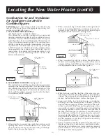 Предварительный просмотр 10 страницы A.O. Smith Residential Power Vent Gas Water Heaters with Hot Surface... Instruction Manual