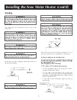 Предварительный просмотр 15 страницы A.O. Smith Residential Power Vent Gas Water Heaters with Hot Surface... Instruction Manual