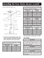 Предварительный просмотр 22 страницы A.O. Smith Residential Power Vent Gas Water Heaters with Hot Surface... Instruction Manual