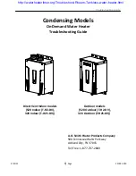 A.O. Smith T-H2S-DV Troubleshooting Manual preview