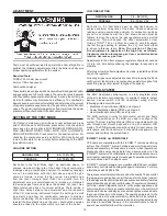 Preview for 13 page of A.O. Smith VB 1500 User Manual