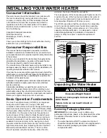 Preview for 3 page of A.O. Smith Voltex Manual