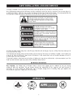 Предварительный просмотр 3 страницы A.O. Smith XB-100 Instruction Manual