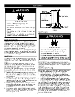 Предварительный просмотр 9 страницы A.O. Smith XVRL-40 Installation Instructions And Use & Care Manual