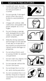 Предварительный просмотр 4 страницы A-oneTech AH01 User Manual