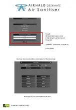 Предварительный просмотр 10 страницы A-oneTech Air Halo AHD01 Control Manual