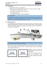 Предварительный просмотр 26 страницы A.R.C. Laser CLASSIC 514 User Manual