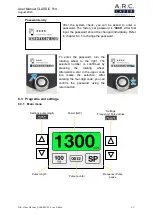 Предварительный просмотр 27 страницы A.R.C. Laser CLASSIC 514 User Manual