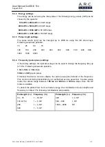 Предварительный просмотр 28 страницы A.R.C. Laser CLASSIC 514 User Manual