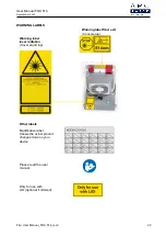 Preview for 22 page of A.R.C. Laser FOX 514 User Manual