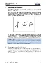 Предварительный просмотр 9 страницы A.R.C. Laser Nuvolas User Manual