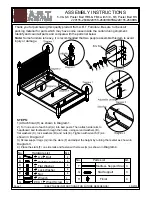 Preview for 1 page of A.R.T. Furniture 229155-2608 Assembly Instructions