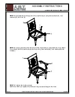 Предварительный просмотр 2 страницы A.R.T. Furniture 229203 Assembly Instructions