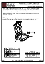 Preview for 1 page of A.R.T. Furniture 245204 Assembly Instructions