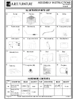 Предварительный просмотр 13 страницы A.R.T. Furniture 933460-4224TP Assembly Instructions Manual