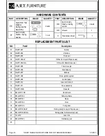 Предварительный просмотр 14 страницы A.R.T. Furniture 933460-4224TP Assembly Instructions Manual