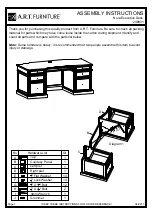 Предварительный просмотр 1 страницы A.R.T. Furniture Nora 248831 Assembly Instructions