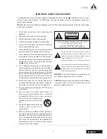 Предварительный просмотр 3 страницы A SYSTEMS DM434 User Manual