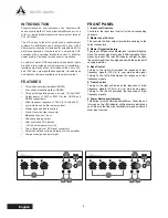 Preview for 4 page of A SYSTEMS GA335 User Manual