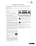 Preview for 3 page of A SYSTEMS GA5100 User Manual