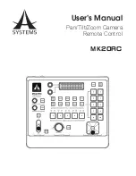 Предварительный просмотр 1 страницы A SYSTEMS MK20RC User Manual