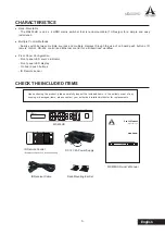 Предварительный просмотр 5 страницы A SYSTEMS MS400HD User Manual