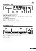 Предварительный просмотр 9 страницы A SYSTEMS MS400HD User Manual