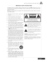 Preview for 3 page of A SYSTEMS SR703 User Manual