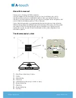 Предварительный просмотр 2 страницы A-TOUCH W-Thermo Instruction Manual