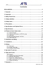 Preview for 3 page of A-TS TECHNOLOGY DT100-2S0004G User Manual