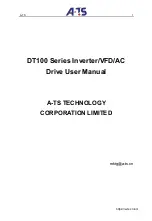 Preview for 1 page of A-TS TECHNOLOGY DT100 Series User Manual