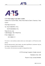 Preview for 131 page of A-TS TECHNOLOGY DT100 Series User Manual