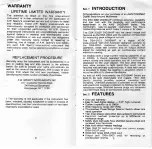 Preview for 3 page of A.W. Sperry Instruments AWS DIGISNAP DSA-2002 Operating Instructions Manual